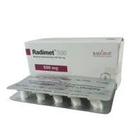 Radimet 500 mg Tablet-10's Strip