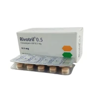 Rivotril 0.5 mg Tablet-10's Strip