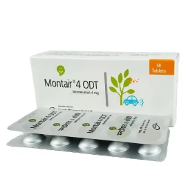 Montair 4 mg ODT Tablet-10's Strip