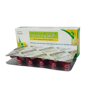 GIVICAP 500 mg Capsule-20's Pack