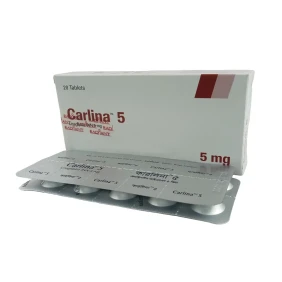 Carlina 5 mg Tablet-10's Strip
