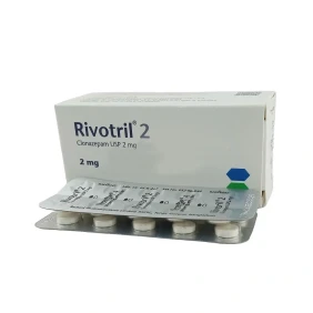 Rivotril 2 mg Tablet-10's Strip