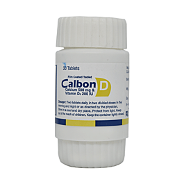 Calbon D Tablet-30 Pot