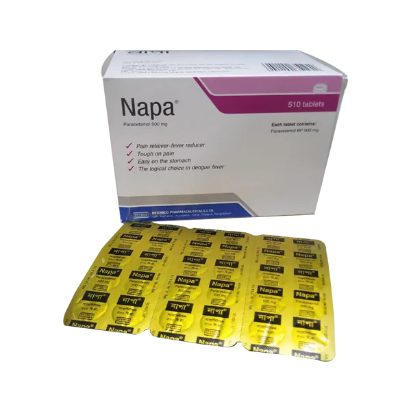 Napa 500 mg Tablet-10 Pcs